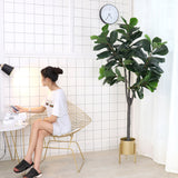 SOGA 120cm Green Artificial Indoor Qin Yerong Tree Fake Plant Simulation Decorative