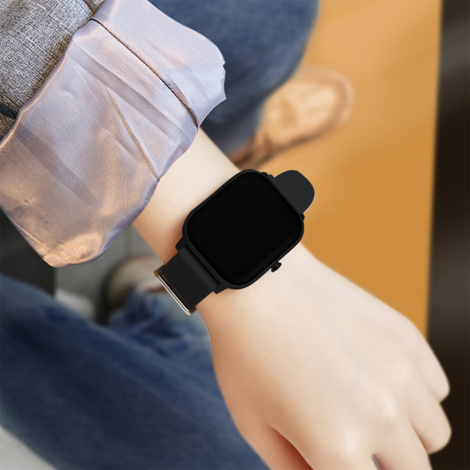 SOGA 2X Waterproof Fitness Smart Wrist Watch Heart Rate Monitor Tracker P8 Black