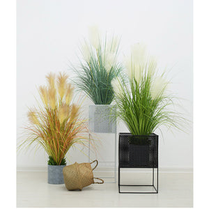SOGA 137cm Artificial Indoor Potted Reed Bulrush Grass Tree Fake Plant Simulation Decorative