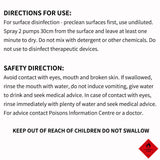 2X 500ml Standard Grade Disinfectant Anti-Bacterial Alcohol Spray Bottle