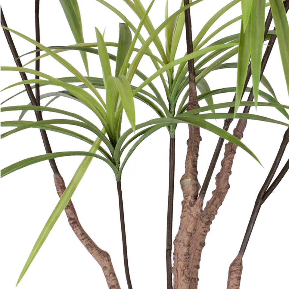 SOGA 90cm Artificial Natural Green Dracaena Dragon Tree Fake Tropical Indoor Plant Home Office Decor