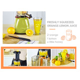 SOGA 2X Slow Juicer Premium Masticating Electric Vegetable Juice Extractor Green