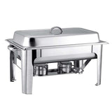 SOGA 2X 9L Stainless Steel 3 Pans Bain-marie Chafing Catering Dish Buffet Food Warmer