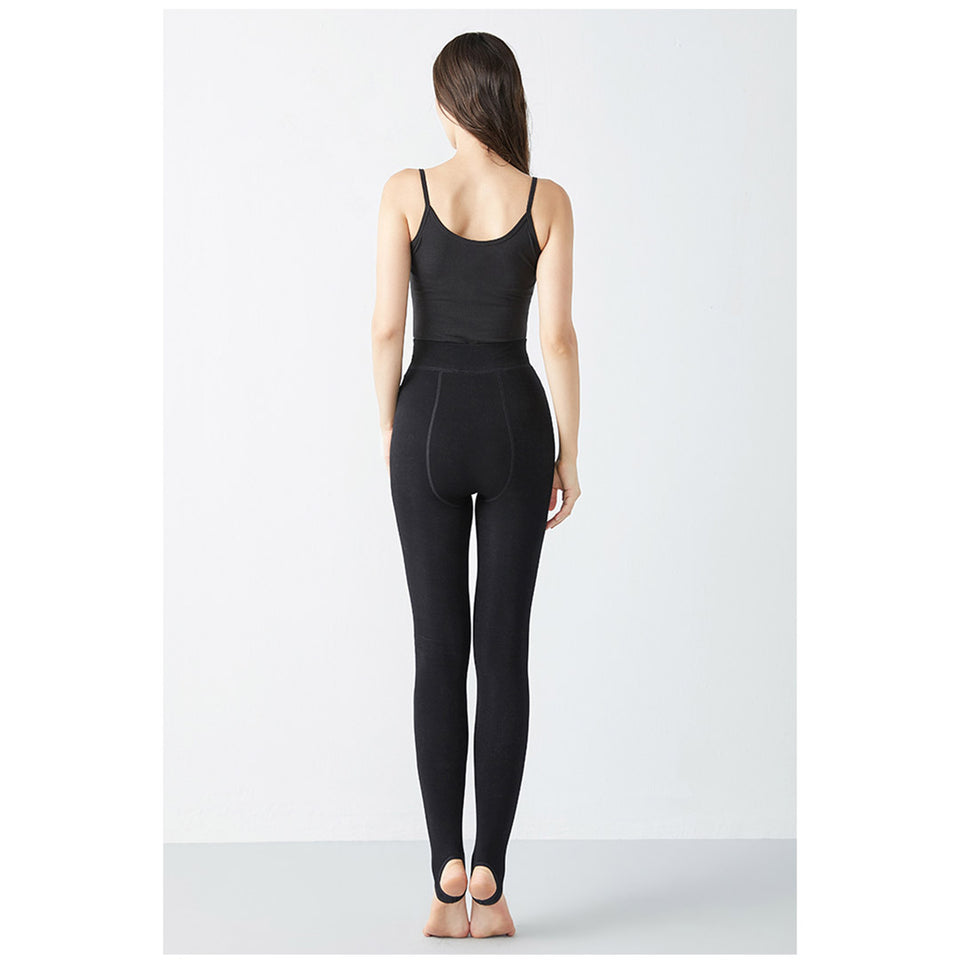 Warm Winter Thick High Waist Slim Skinny Women Leggings Stretchy Pants Black