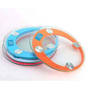 SOGA 180kg Digital Fitness Weight Bathroom Gym Body Glass LCD Electronic Scales Blue