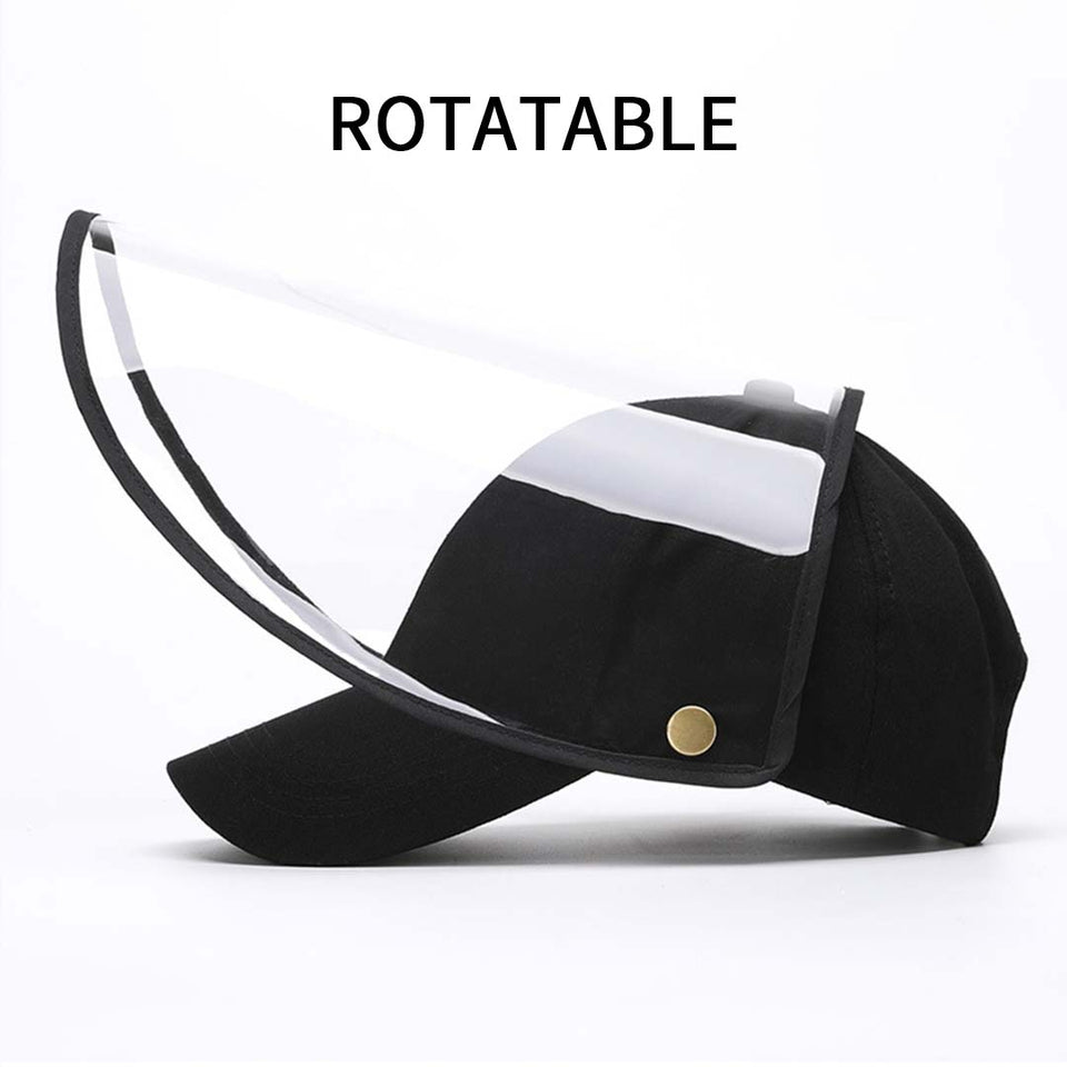 4X Outdoor Protection Hat Anti-Fog Pollution Dust Saliva Protective Cap Full Face Shield Cover Kids Pink