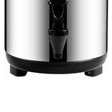 SOGA 2 x 10L Portable Insulated Cold/Heat Coffee Bubble Tea Pot Beer Barrel With Dispenser