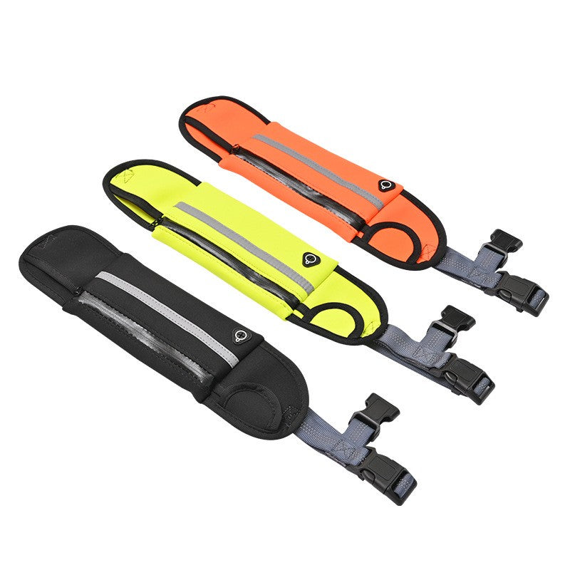 SOGA 2X Yellow Adjustable Hands-Free Pet Leash Bag Dog Lead Walking Running Jogging Pet Essentials