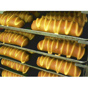 SOGA Aluminium Oven Baking Pan Cooking Tray for Bakers Gastronorm 60*40*5cm