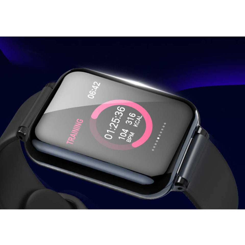 SOGA Waterproof Fitness Smart Wrist Watch Heart Rate Monitor Tracker Pink