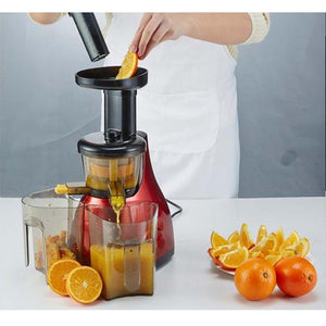 SOGA Slow Juicer Premium Masticating Electric Vegetable Juice Extractor Red