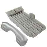 SOGA 2X  Grey Ripple Inflatable Car Mattress Portable Camping Air Bed Travel Sleeping Kit Essentials