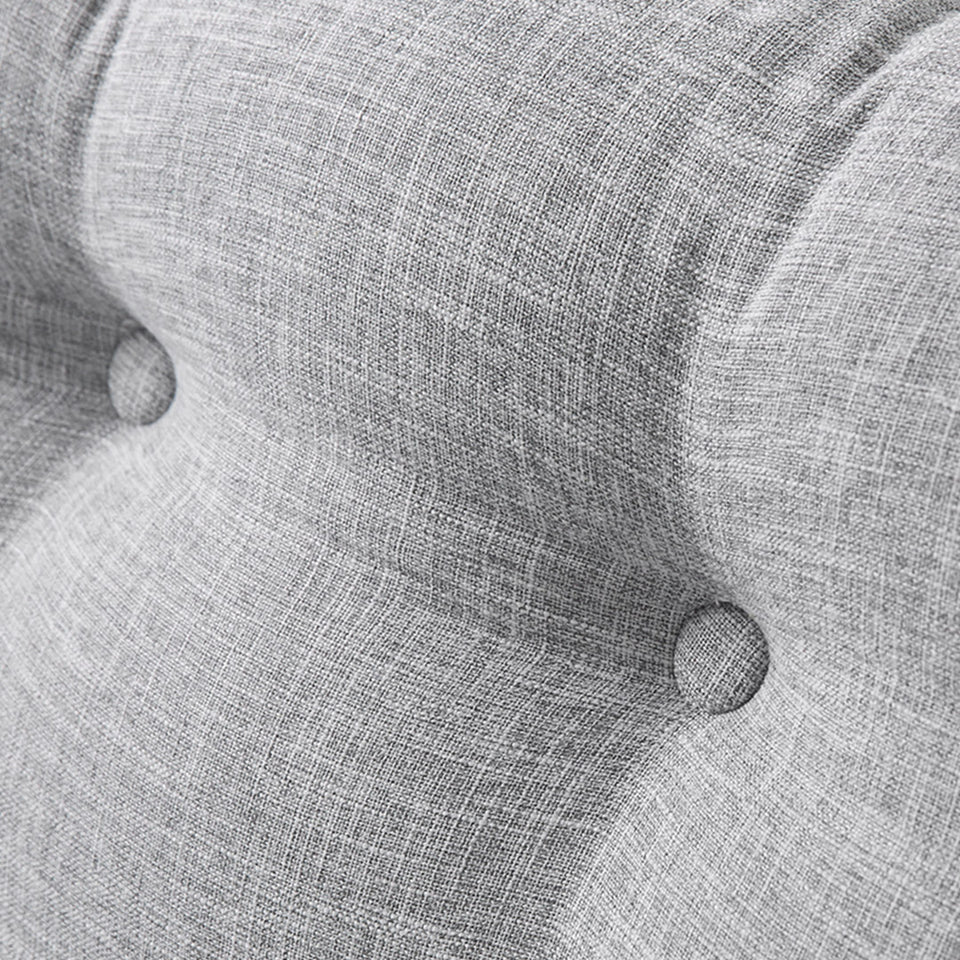 SOGA 180cm Silver Triangular Wedge Bed Pillow Headboard Backrest Bedside Tatami Cushion Home Decor