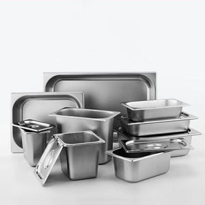 SOGA 12X Gastronorm GN Pan Full Size 1/1 GN Pan 2cm Deep Stainless Steel Tray