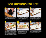 SOGA Electric Ceramic BBQ Grill Non-stick Surface Hot Plate for Indoor & Outdoor White