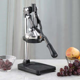 SOGA 2X Commercial Stainless Steel Manual Juicer Hand Press Juice Extractor Squeezer Black