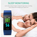 SOGA 2X Sport Smart Watch Health Fitness Wrist Band Bracelet Activity Tracker Black