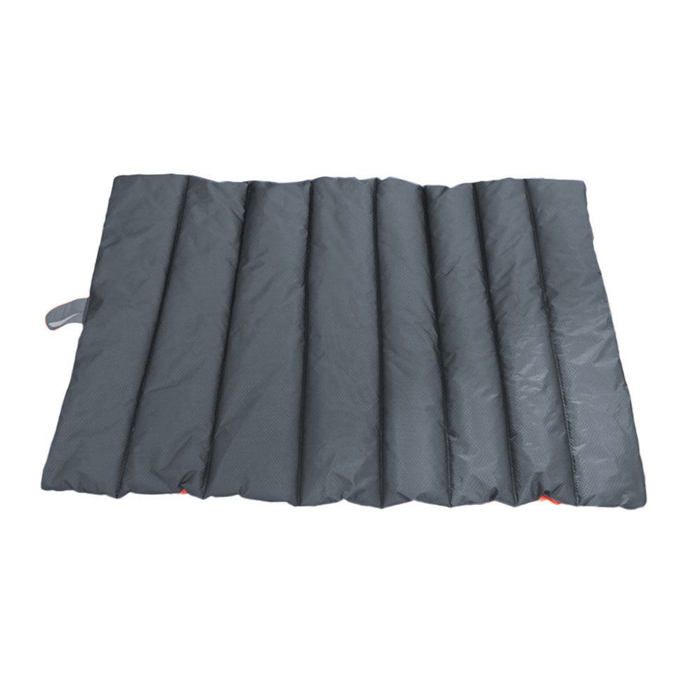 SOGA Grey Camping Pet Mat Waterproof Foldable Sleeping Mattress with Storage Bag Travel Outdoor Essentials