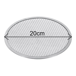 SOGA 8-inch Round Seamless Aluminium Nonstick Commercial Grade Pizza Screen Baking Pan