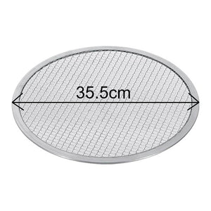 SOGA 6X 14-inch Round Seamless Aluminium Nonstick Commercial Grade Pizza Screen Baking Pan