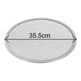SOGA 6X 14-inch Round Seamless Aluminium Nonstick Commercial Grade Pizza Screen Baking Pan