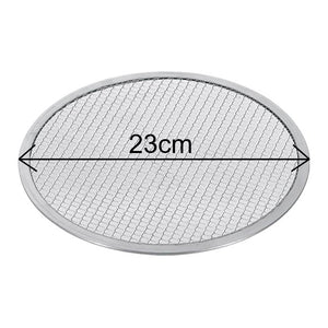 SOGA 2X 9-inch Round Seamless Aluminium Nonstick Commercial Grade Pizza Screen Baking Pan
