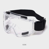 2X Clear Protective Eye Glasses Safety Windproof Lab Goggles Eyewear