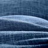 SOGA 2X 180cm Blue Triangular Wedge Bed Pillow Headboard Backrest Bedside Tatami Cushion Home Decor