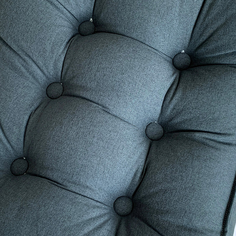 SOGA 45cm Grey Triangular Wedge Lumbar Pillow Headboard Backrest Sofa Bed Cushion Home Decor