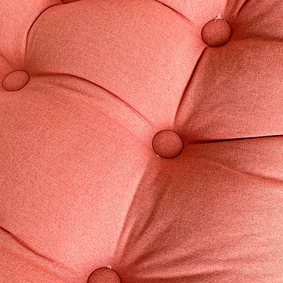 SOGA 60cm Peach Triangular Wedge Lumbar Pillow Headboard Backrest Sofa Bed Cushion Home Decor