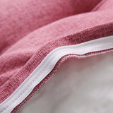 SOGA 100cm Pink Triangular Wedge Bed Pillow Headboard Backrest Bedside Tatami Cushion Home Decor