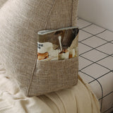 SOGA 4X 180cm Beige Triangular Wedge Bed Pillow Headboard Backrest Bedside Tatami Cushion Home Decor