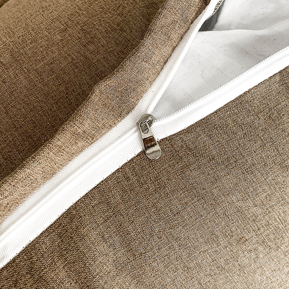 SOGA 60cm Khaki Triangular Wedge Lumbar Pillow Headboard Backrest Sofa Bed Cushion Home Decor