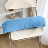 SOGA 4X 45cm Blue Triangular Wedge Lumbar Pillow Headboard Backrest Sofa Bed Cushion Home Decor