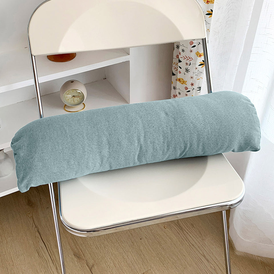 SOGA 45cm Green Triangular Wedge Lumbar Pillow Headboard Backrest Sofa Bed Cushion Home Decor