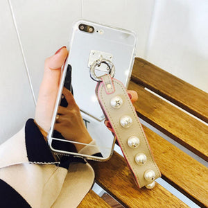 Luxury Fashionable Durable Silver Mirror Back iPhone Case 6s, 6s Plus, 7, 7Plus