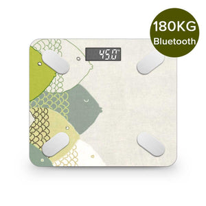 SOGA Wireless Bluetooth Digital Body Fat Scale Bathroom Health Analyzer Weight Fish Design